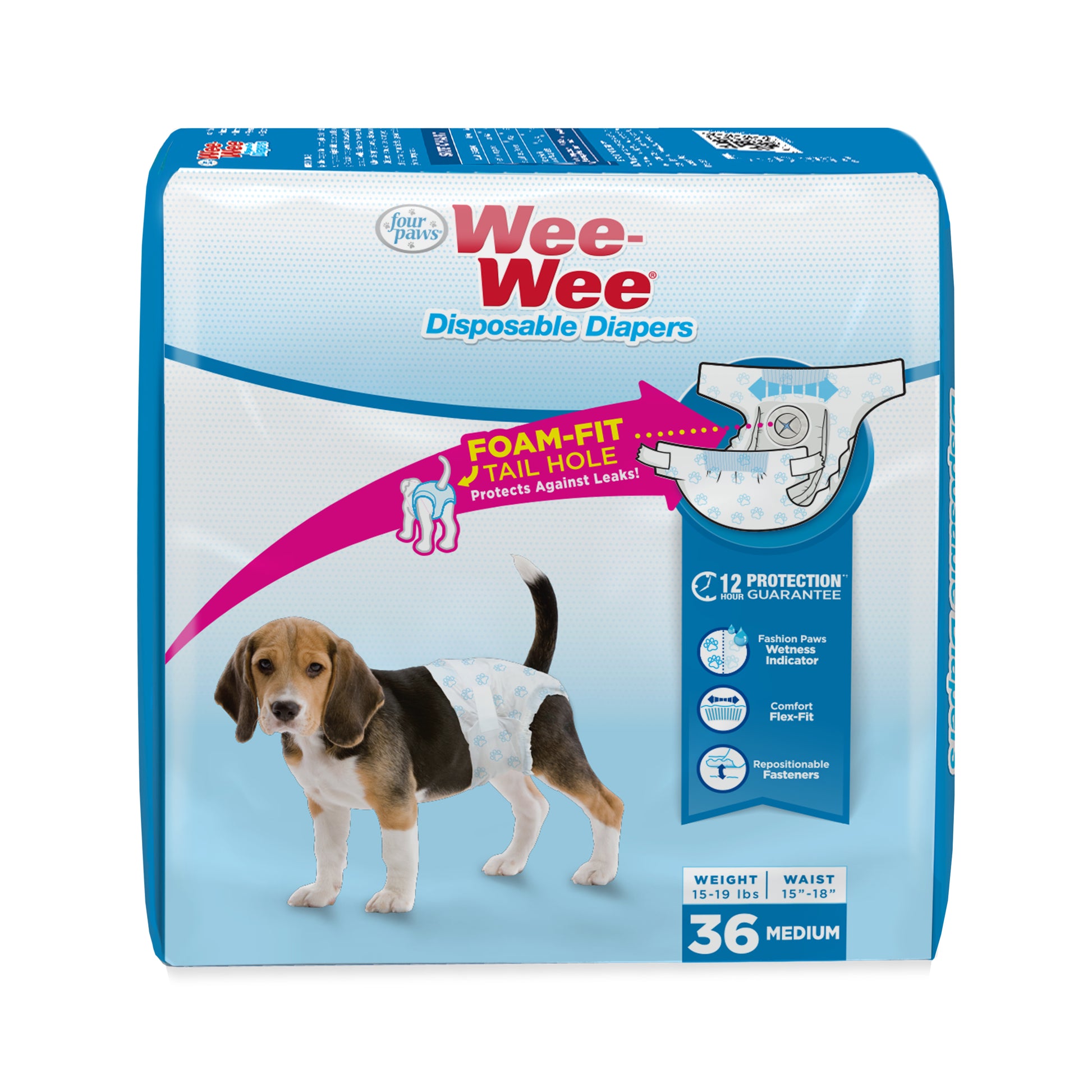 045663974411_FourPaws_DisposableDiapers_InPackagingFront_Hero