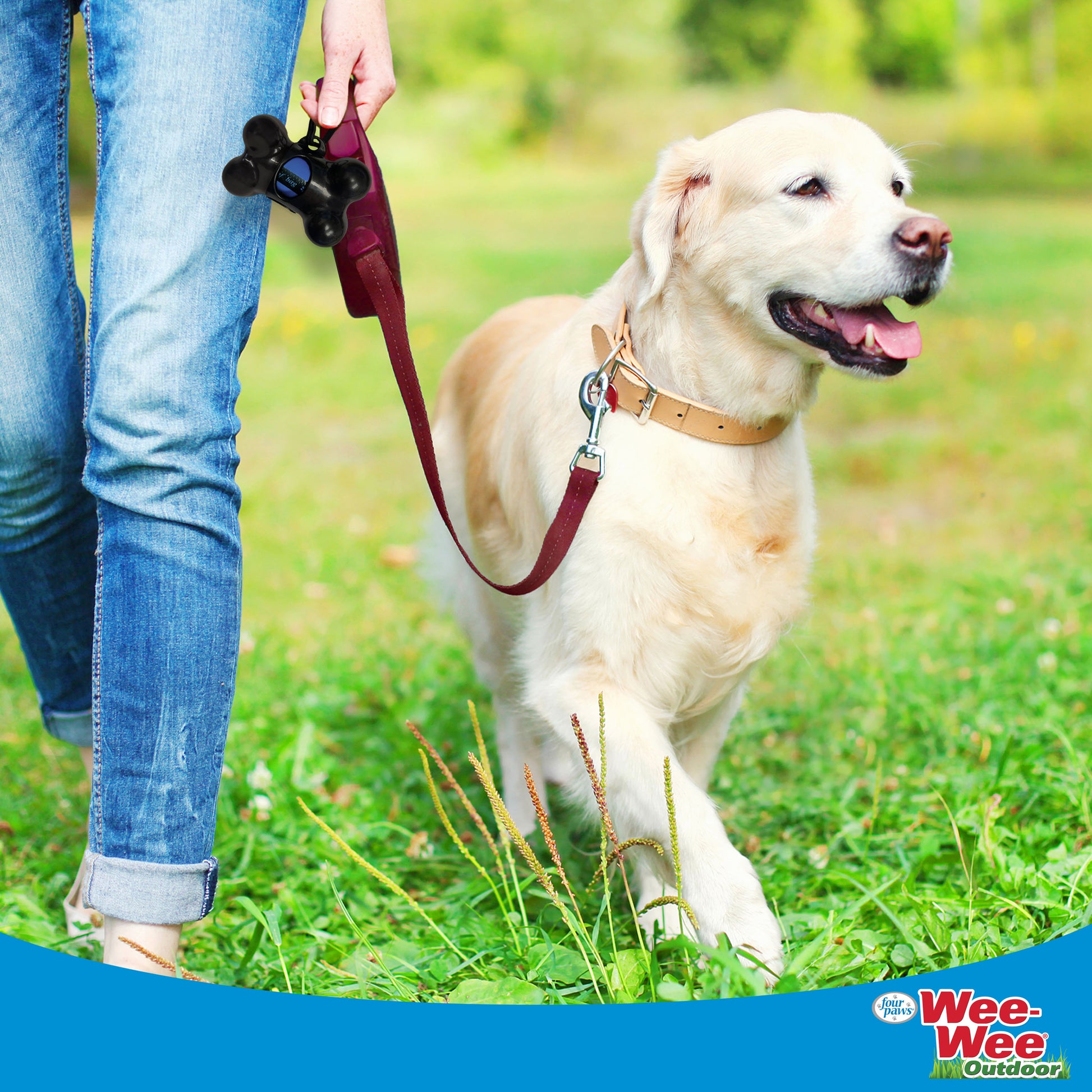 045663018320_FourPaws_OutdoorDispenserwithHeavyDutyWasteBags_Lifestyle