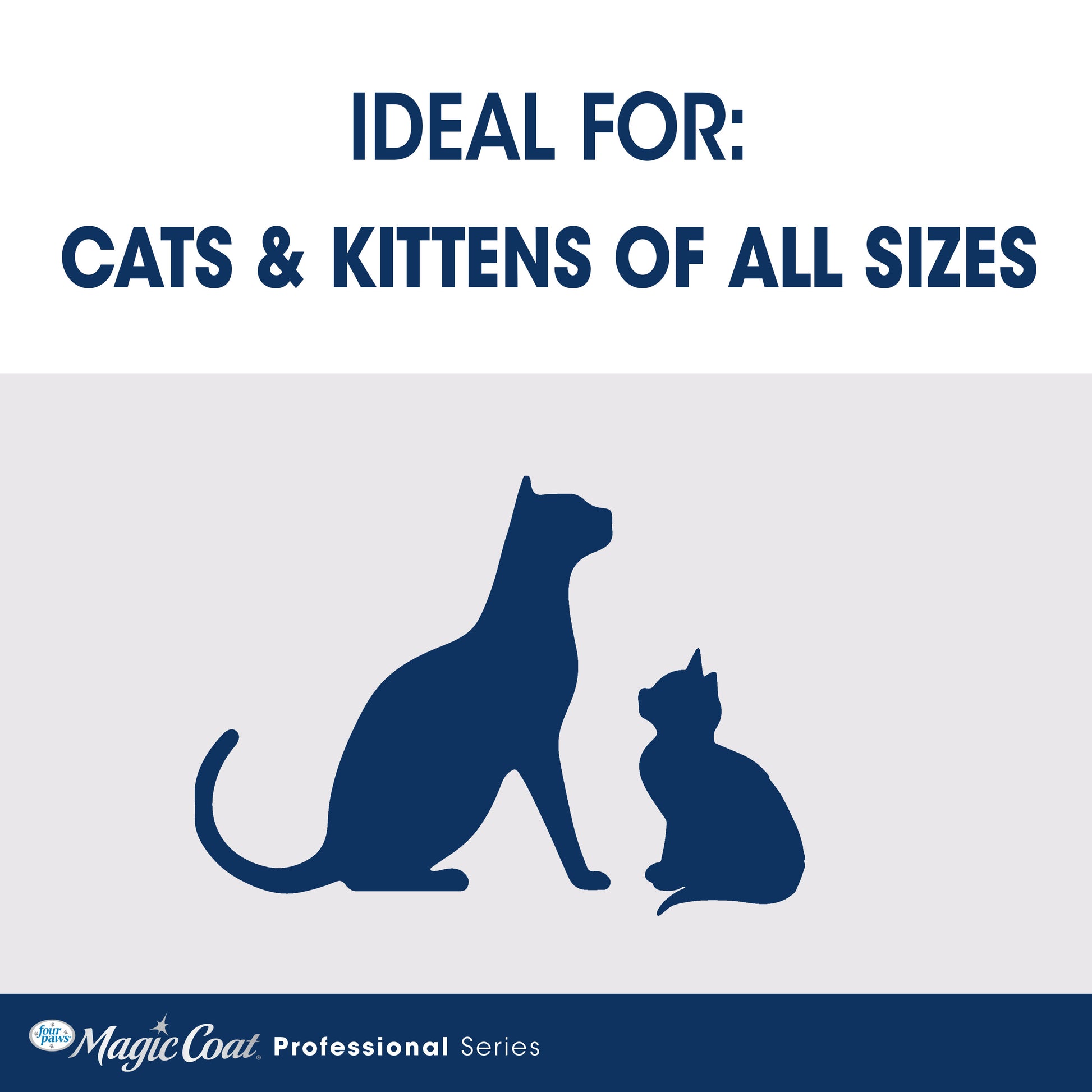 Cortaúñas para gatos Four Paws 100543028 Magic Coat Professional Series, paquete de 48. Fabricado en China/Camboya.