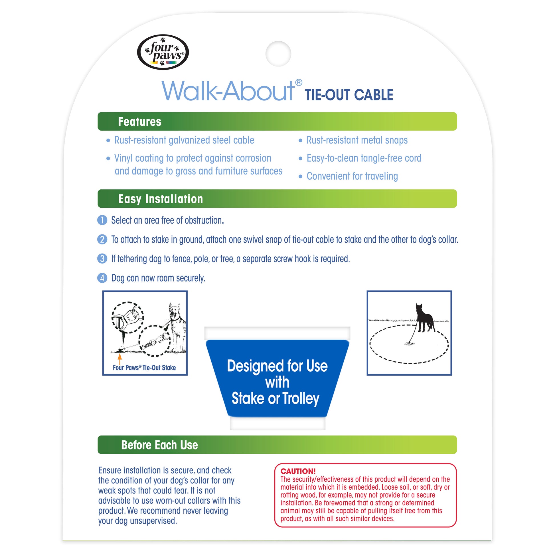 045663847302_FourPaws_HeavyWeightTieOutCableSilver30ft_InPackagingBack