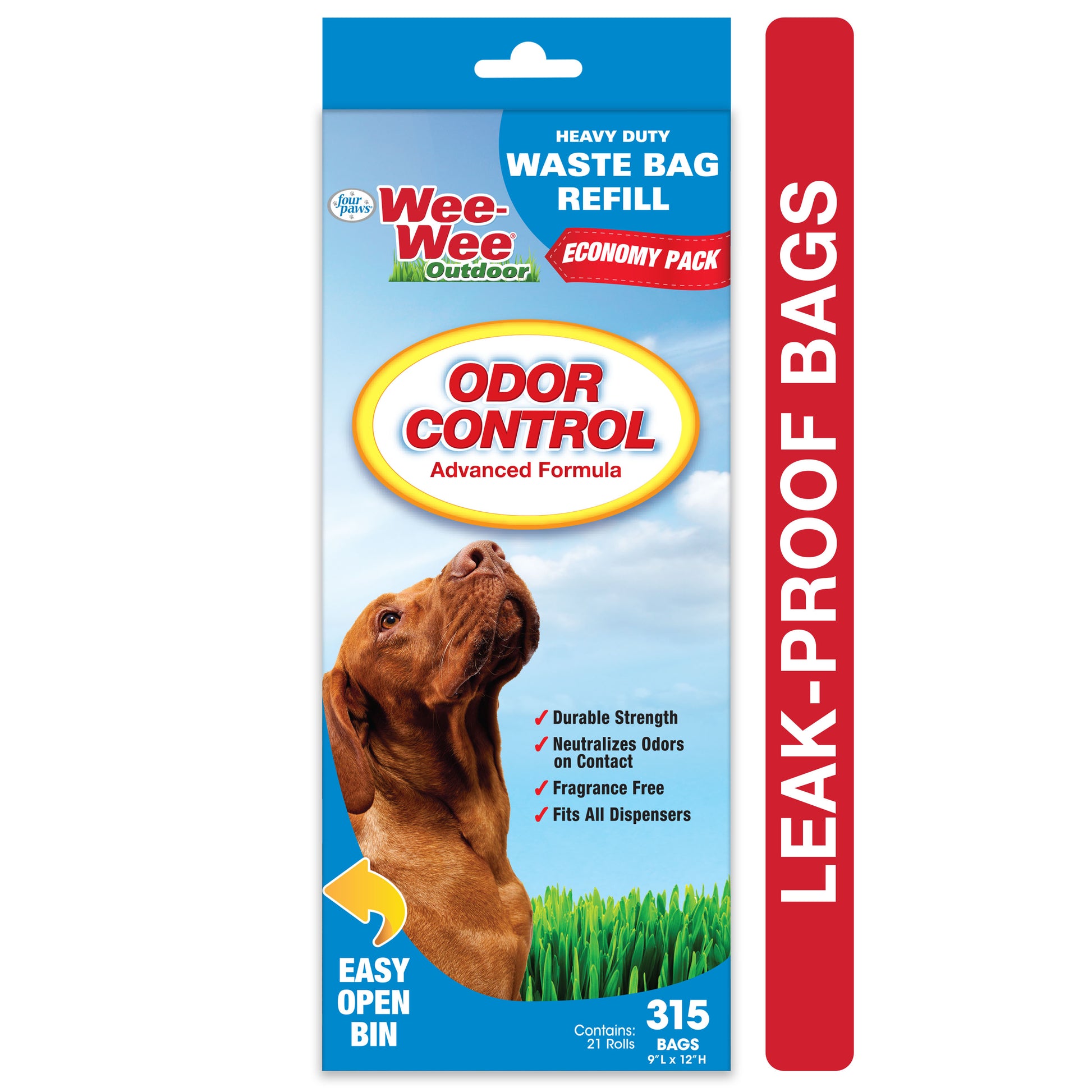 045663972363_FourPaws_OutdoorOdorControlHeavyDutyWasteBagsRefillEconomyPack_InPackagingFront_Hero_2b48c7f3