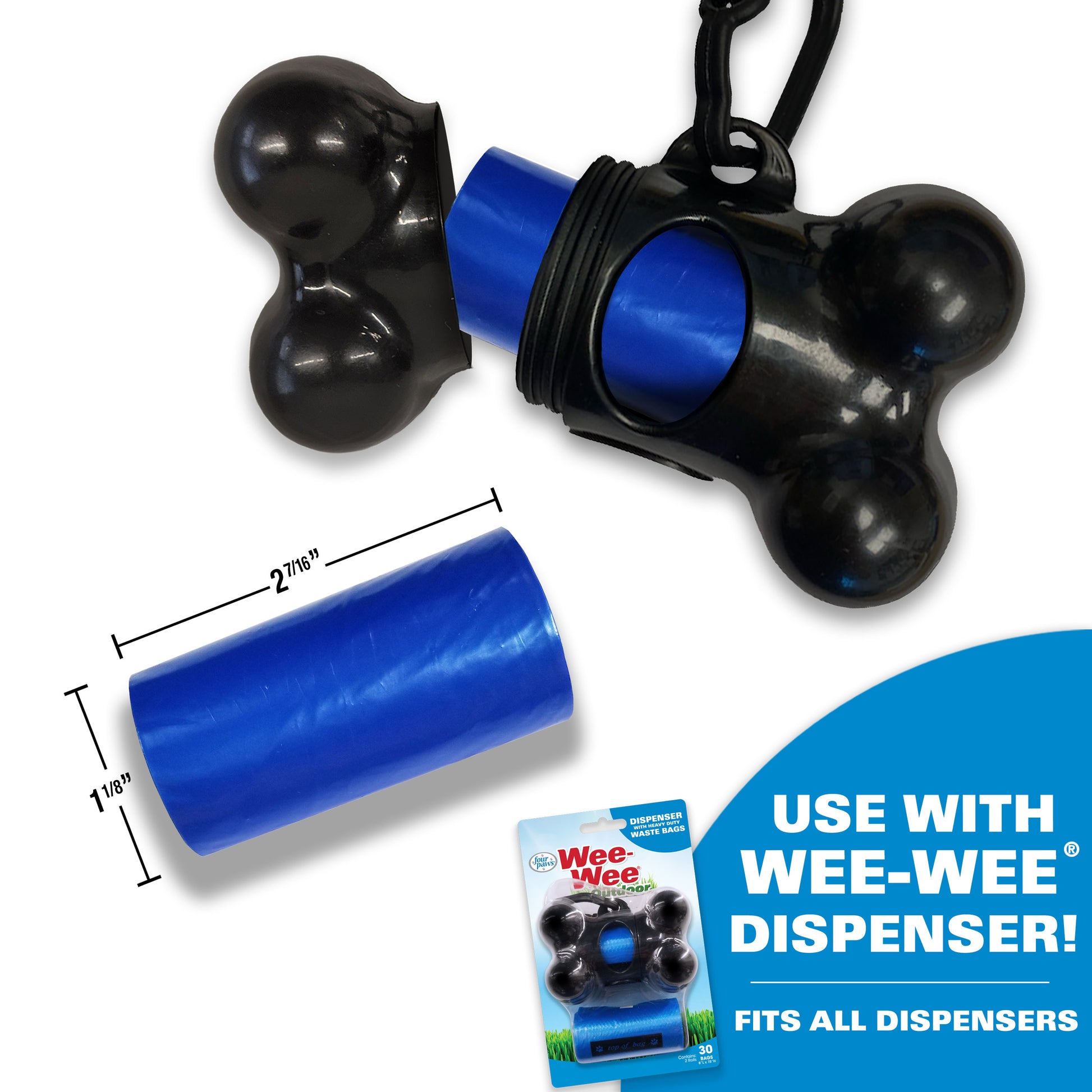 045663972363_FourPaws_OutdoorOdorControlHeavyDutyWasteBagsRefillEconomyPack_OutOfPackage