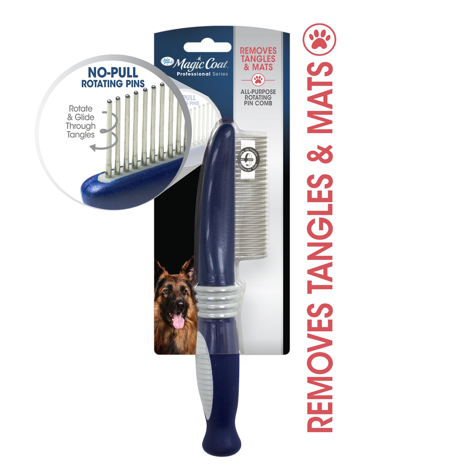 045663975593_FourPaws_MagicCoatProfessionalSeriesRotatingPinComb_InPackagingFront_Hero
