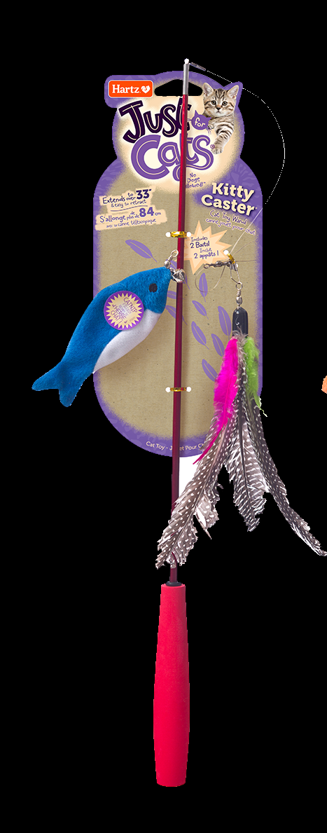 HARTZ 15379 Just for Cats  Kitty Caster™ Cat Toy. Master Pack 12