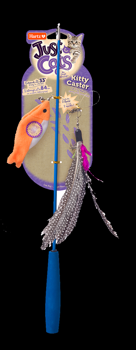 HARTZ 15379 Just for Cats  Kitty Caster™ Cat Toy. Master Pack 12