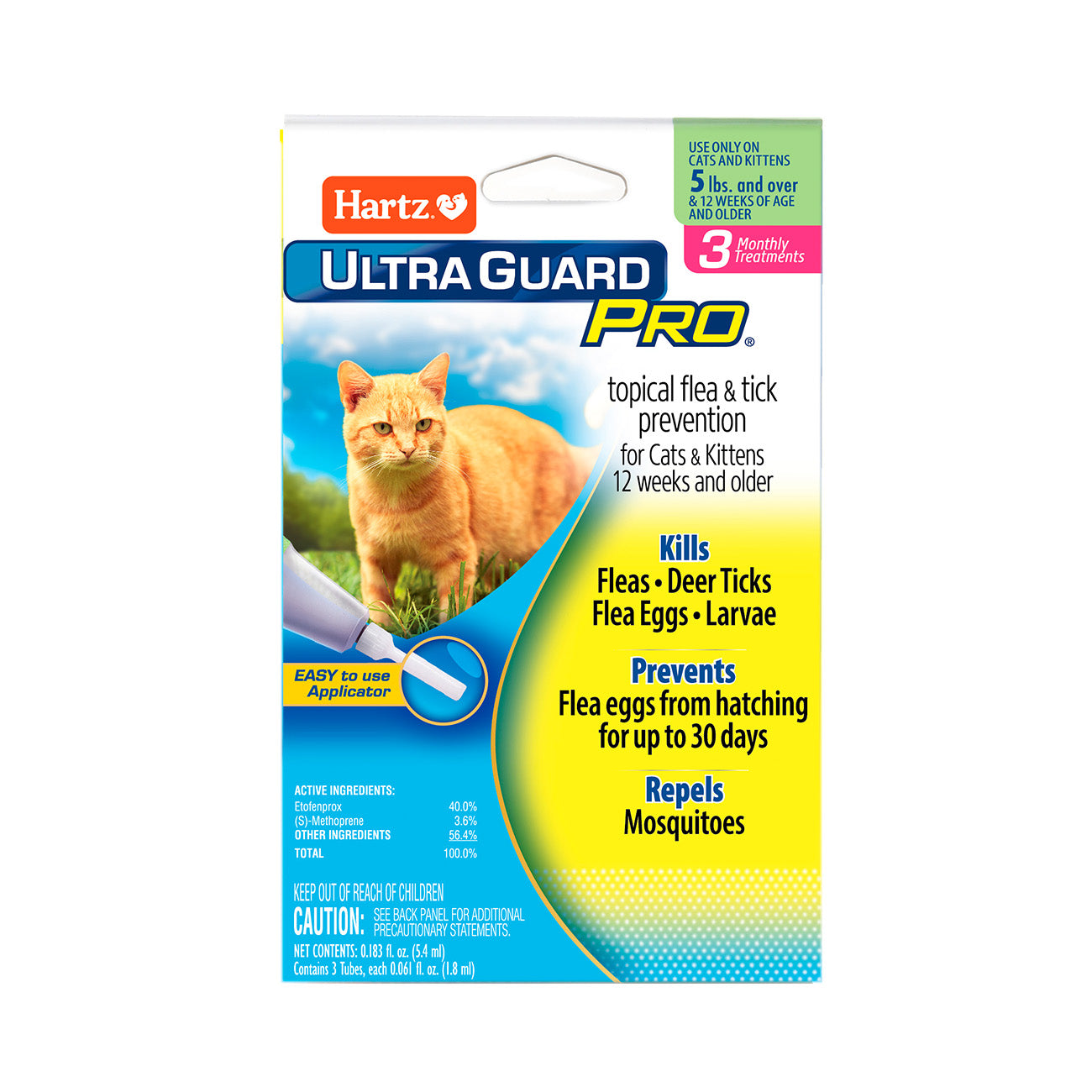 3270010843-Hartz-UltraGuard-Pro-Flea-Tick-Drops-for-Cats-front