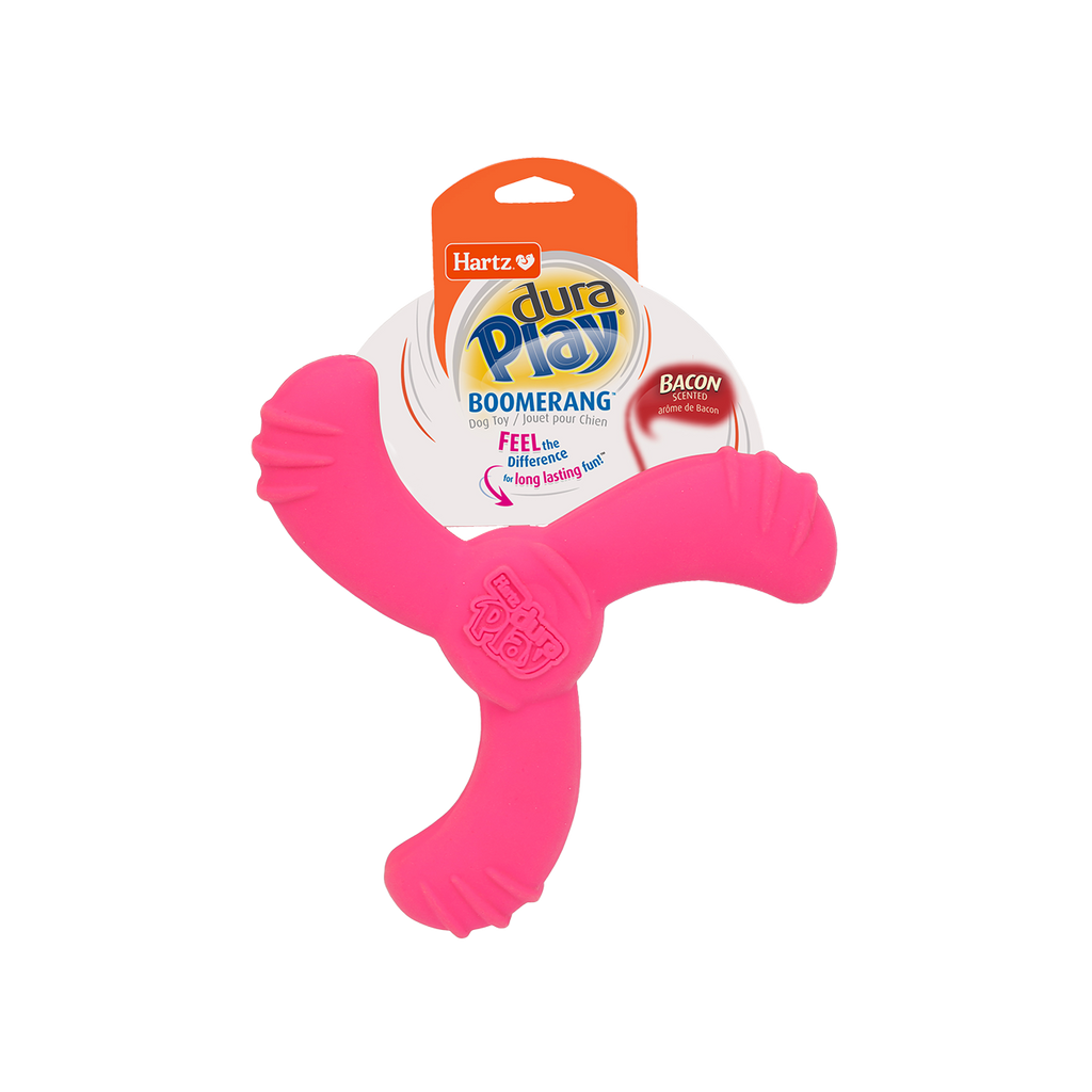 HARTZ 11227 Dura Play Boomerang Dog Toy. Master Pack 12.