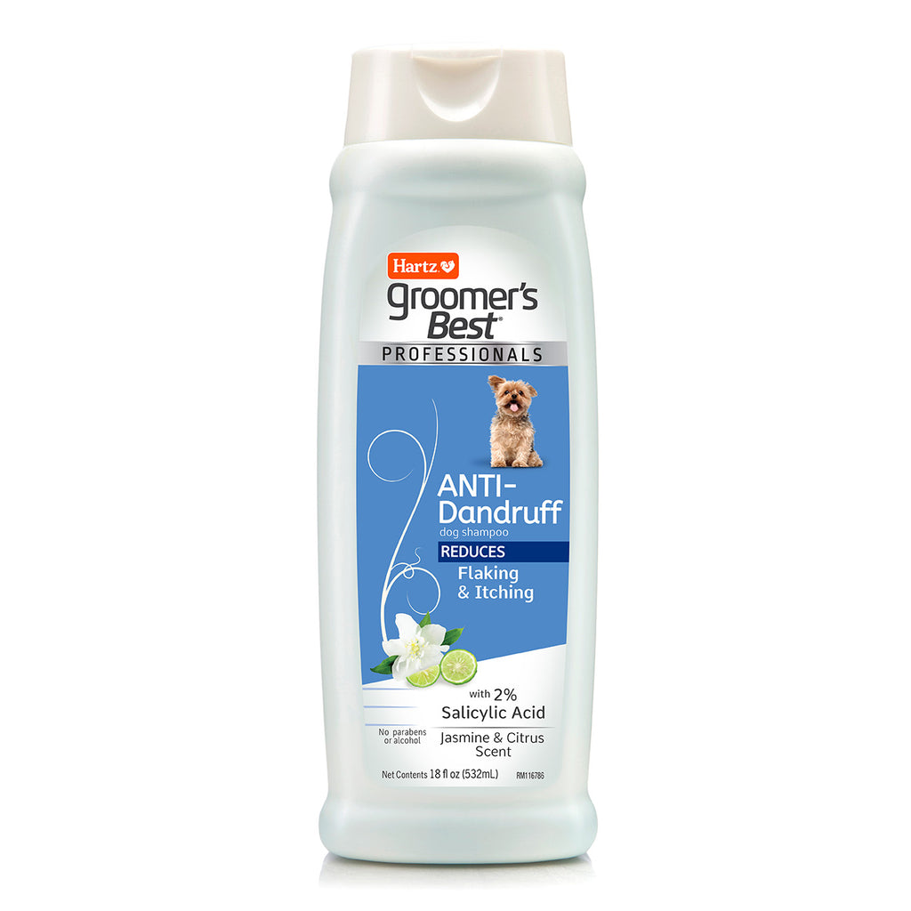 Hartz-Groomers-Best-Professionals-Anti-Dandruff-Dog-Shampoo-18oz-front