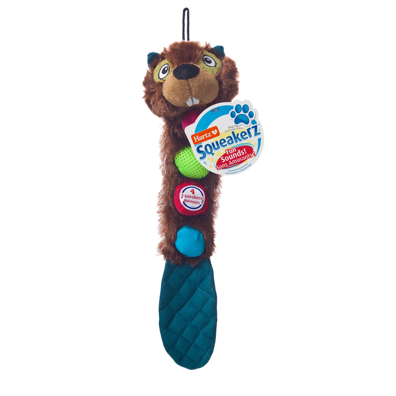 HARTZ 15570 Squeakerz Dog Toy. Master Pack 12