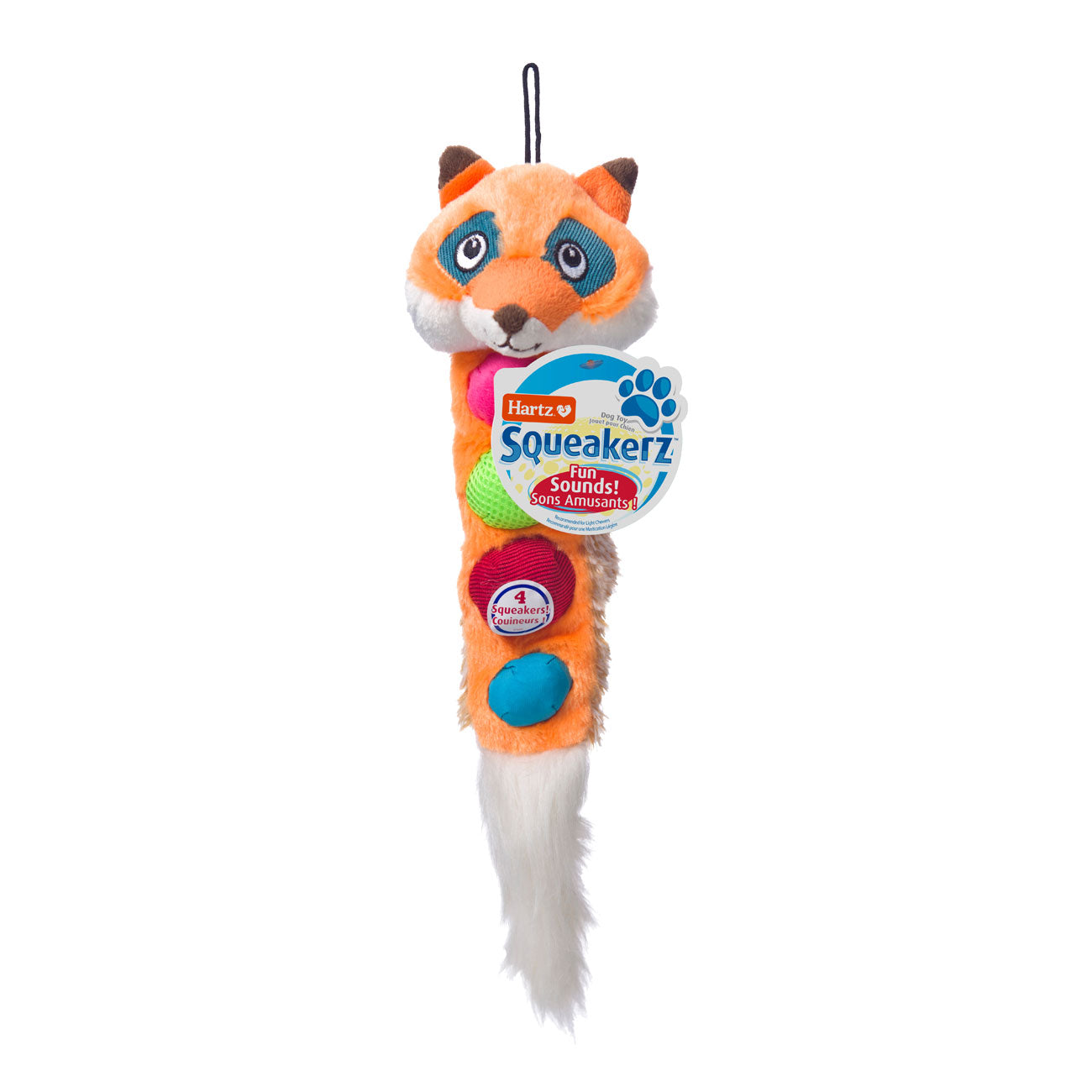 HARTZ 15570 Squeakerz Dog Toy. Master Pack 12