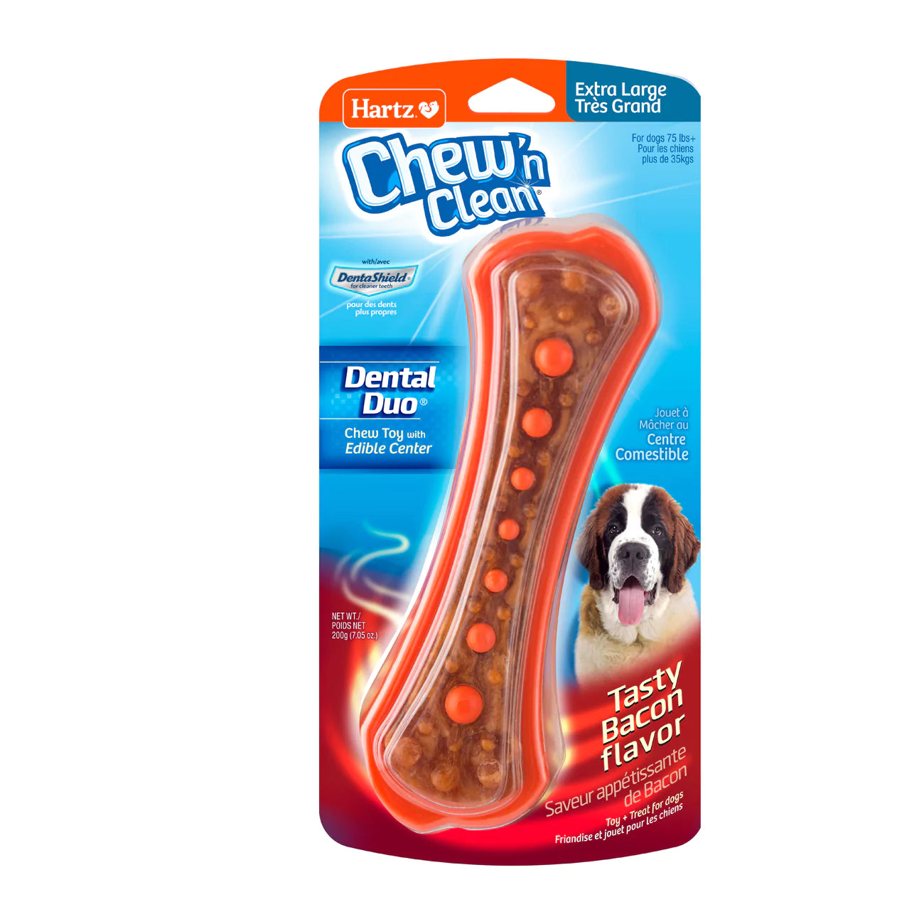 HARTZ 15578 Chew 'n  Clean  Dental Duo X-Large. Master Pack 12