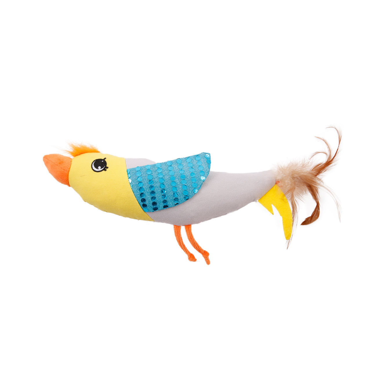 HARTZ 15781 Cattraction with Silver Vine &  Catnip® Animal Pal Kicker™ Cat Toy. Master Pack 12