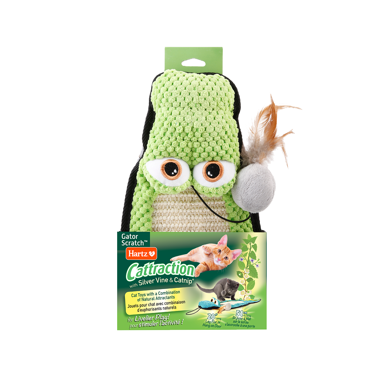 3270015785_Cattraction_Gator_Scratch green