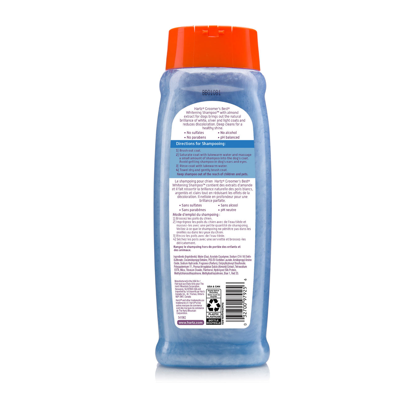 hartz-groomers-best-whitening-shampoo-for-dogs-back