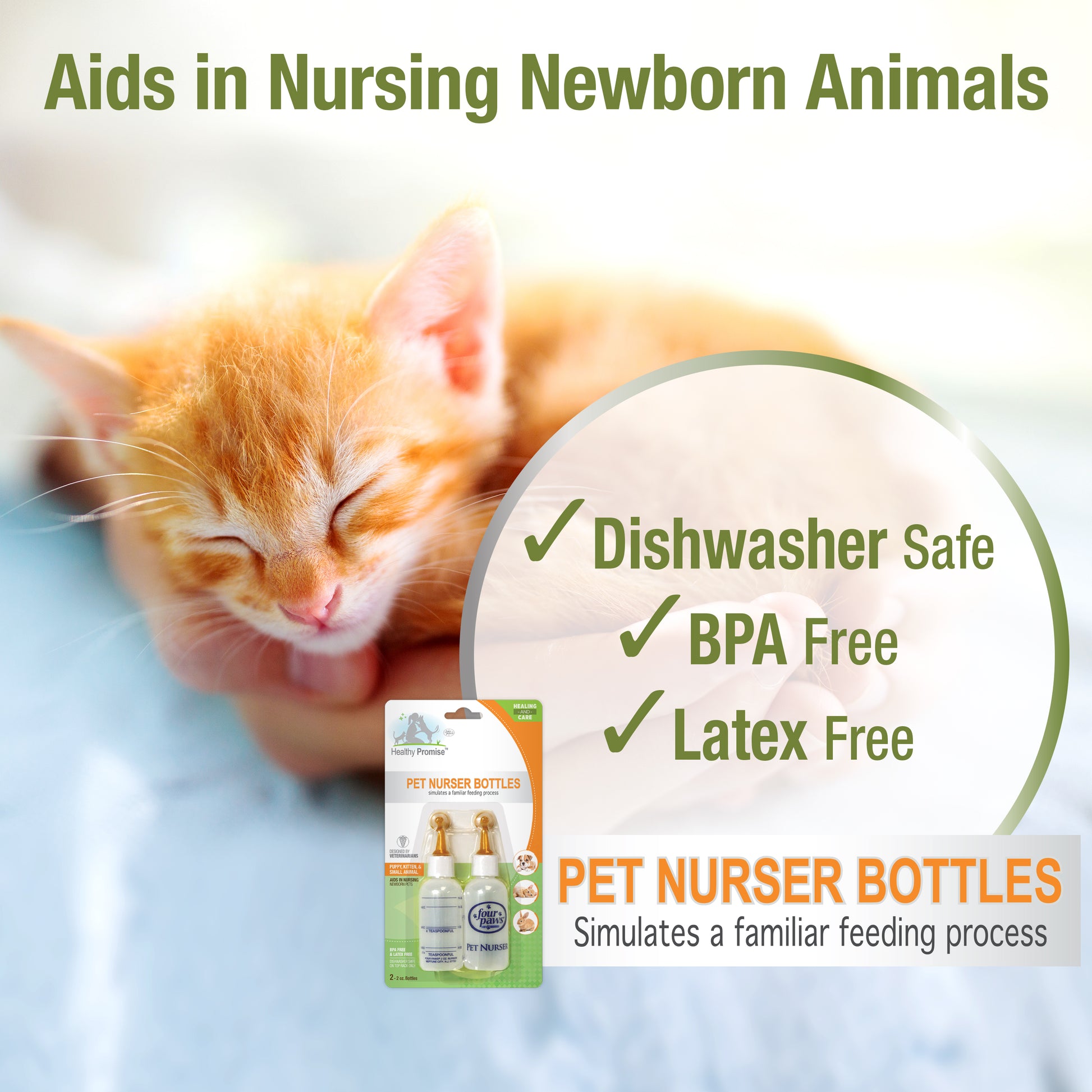 45663250003_FourPaws_HealthyPromisePetNurserBottles2pk_FeaturesBenefits
