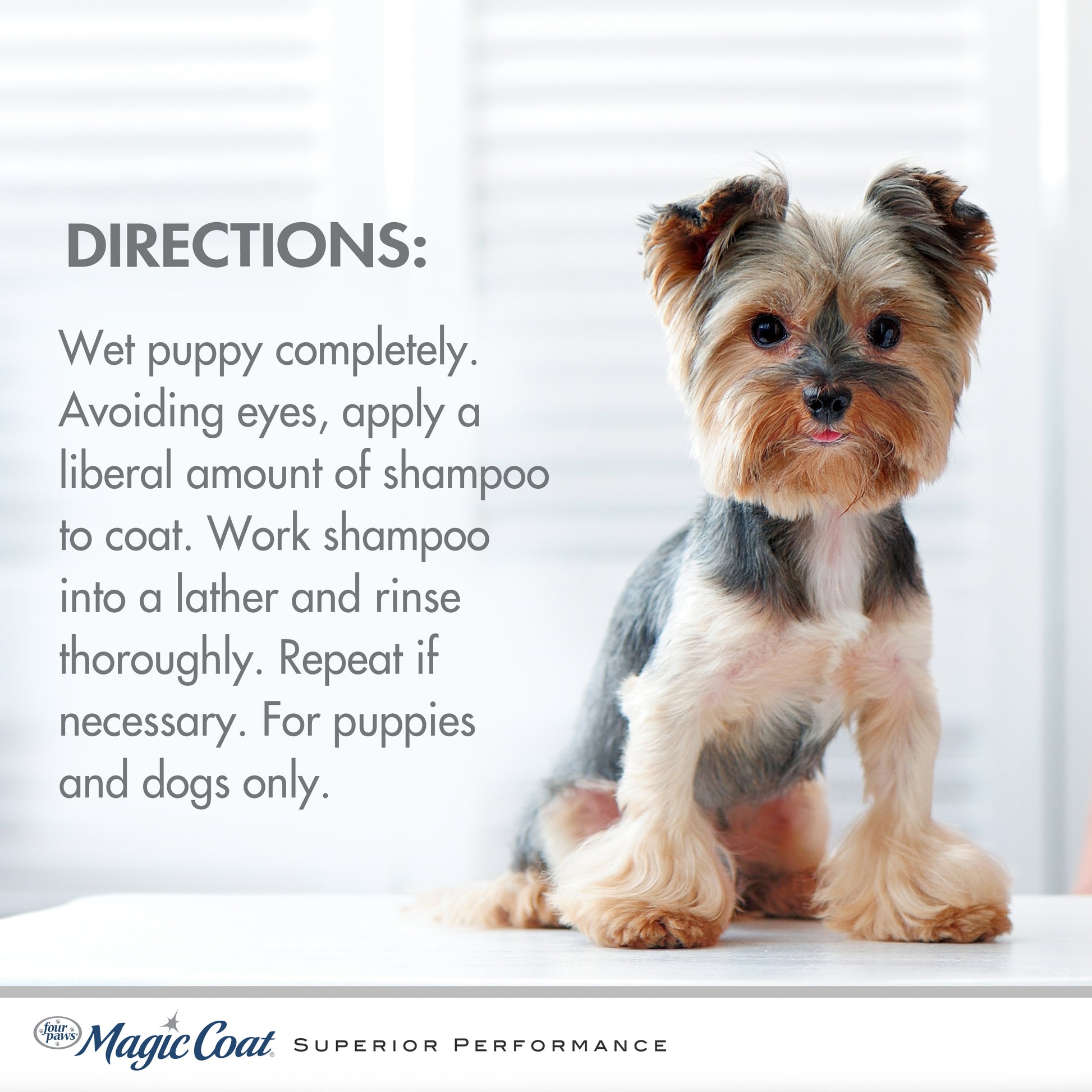 45663972929_Four_Paws_16oz_Gentle_Tearless_Puppy_Shampoo_Instructions
