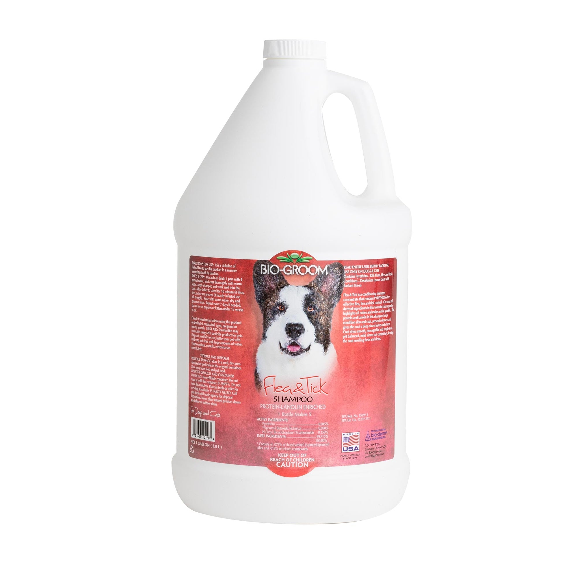 Bio-Groom-Flea-Tick-Shampoo-32-Ounce-Front-gallon