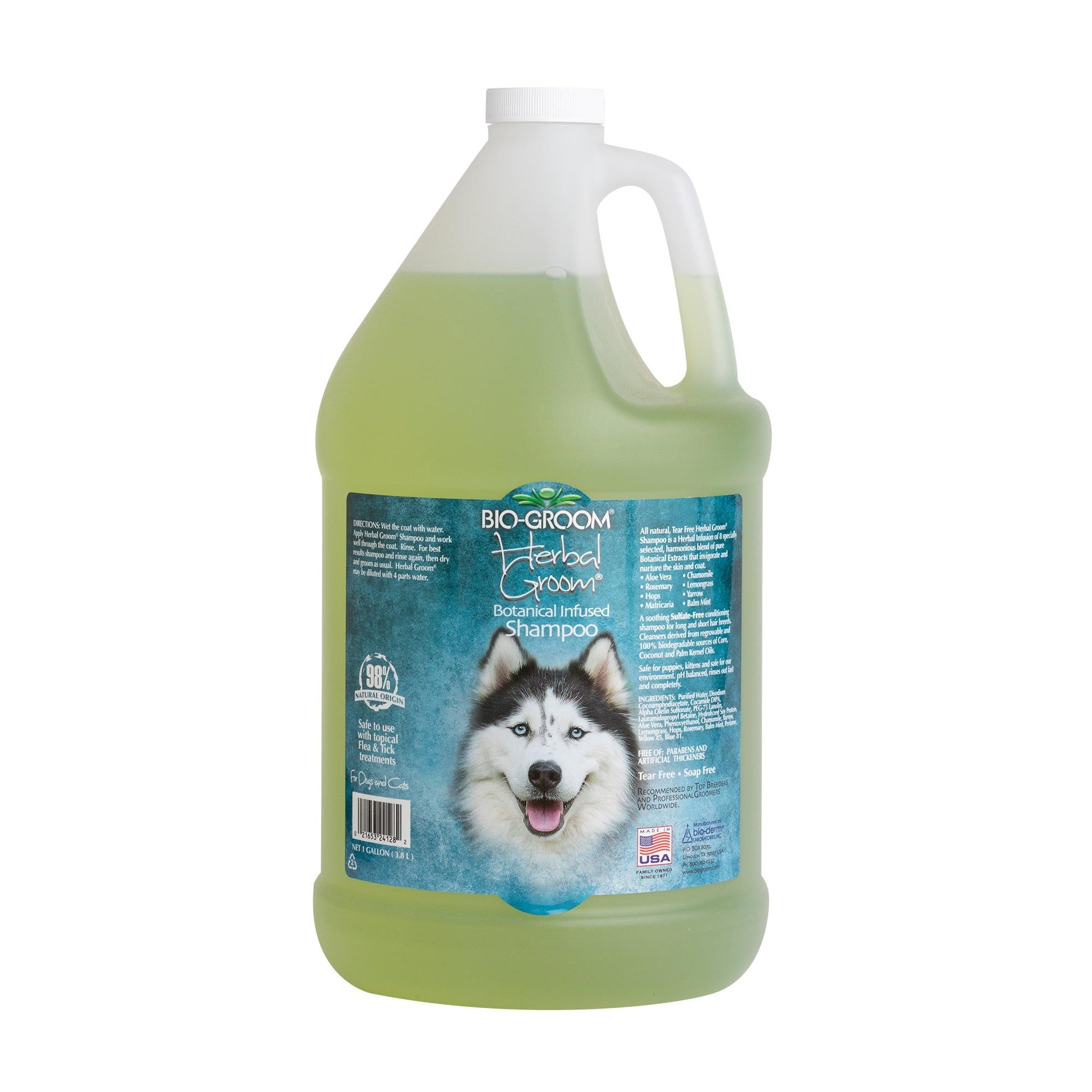 Bio-Groom-Herbal-Groom-Botanical-Infused-Shampoo-Gallon-Front-1