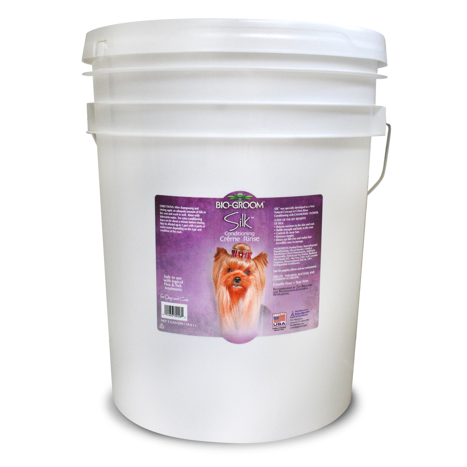 Bio-Groom-Silk-Conditioning-Creme-Rinse-5-Gallon-Front-1