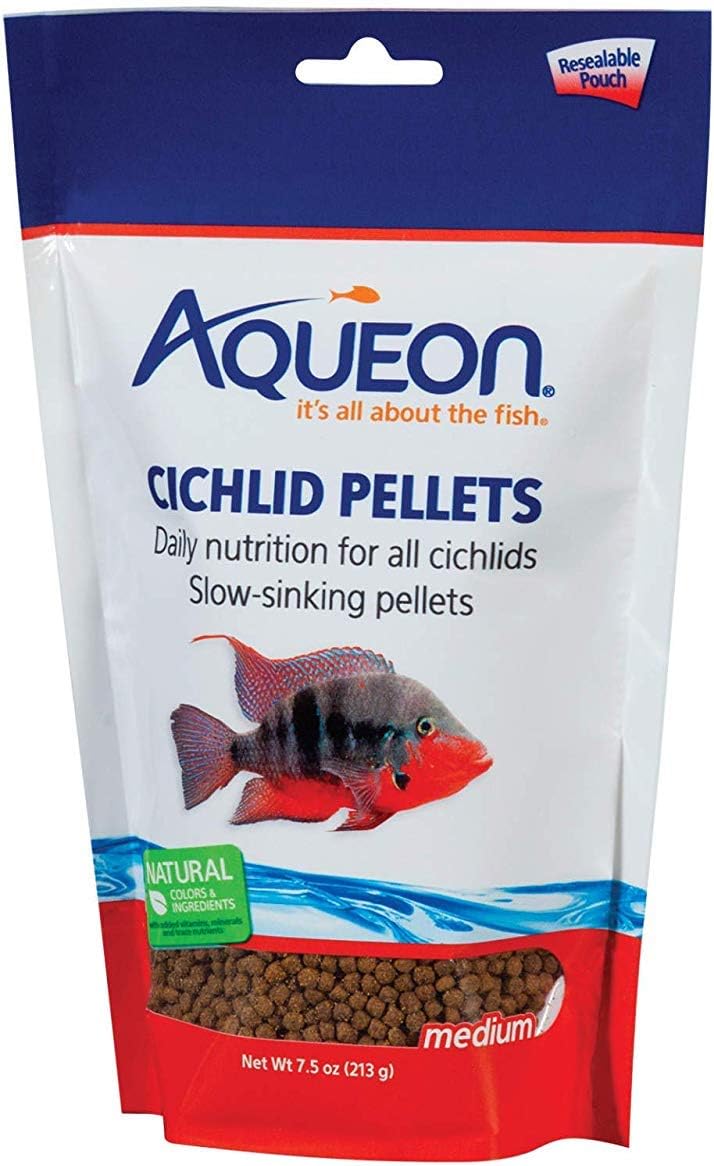 Aqueon Cichlid Medium Pellets 7.5 oz