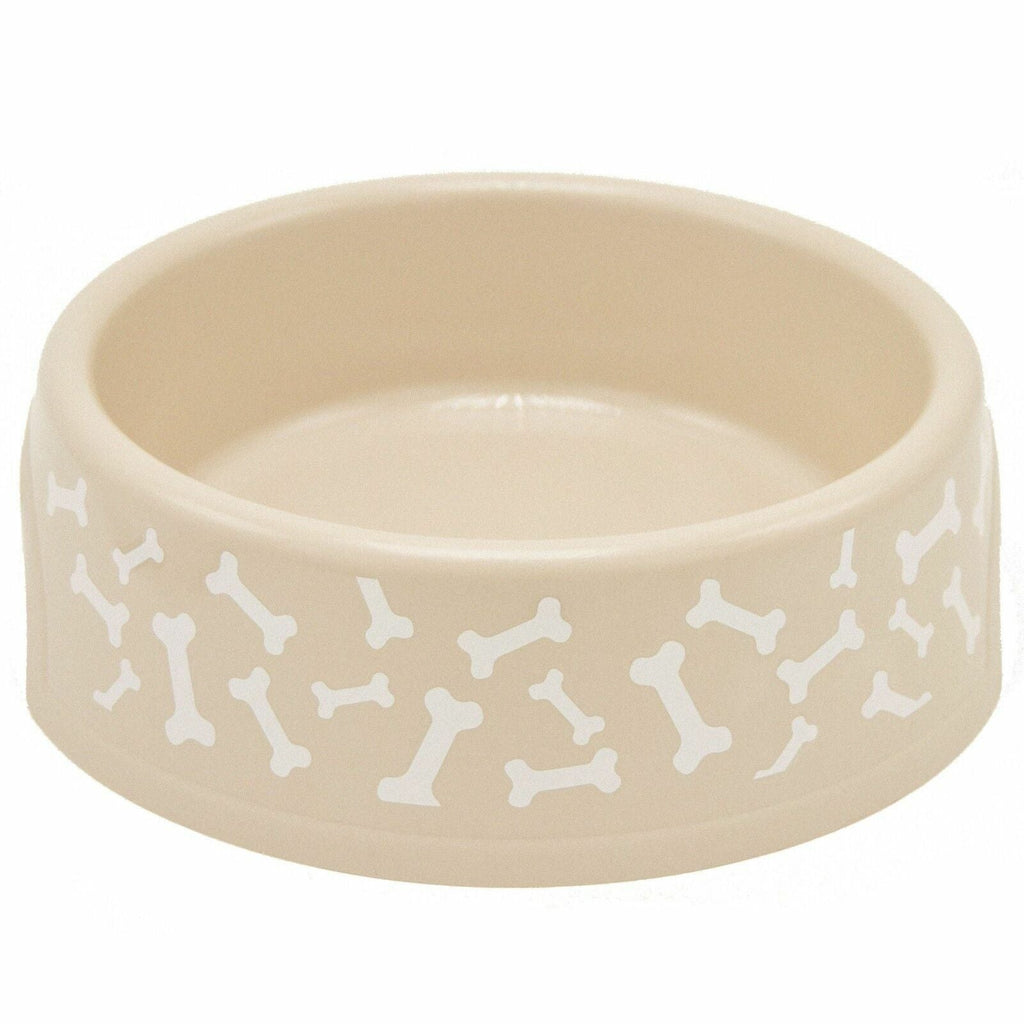 Great_Choice_Plato_plastico_huesos_comer_y_beber_perros_y_gatos_2_Qt Gray