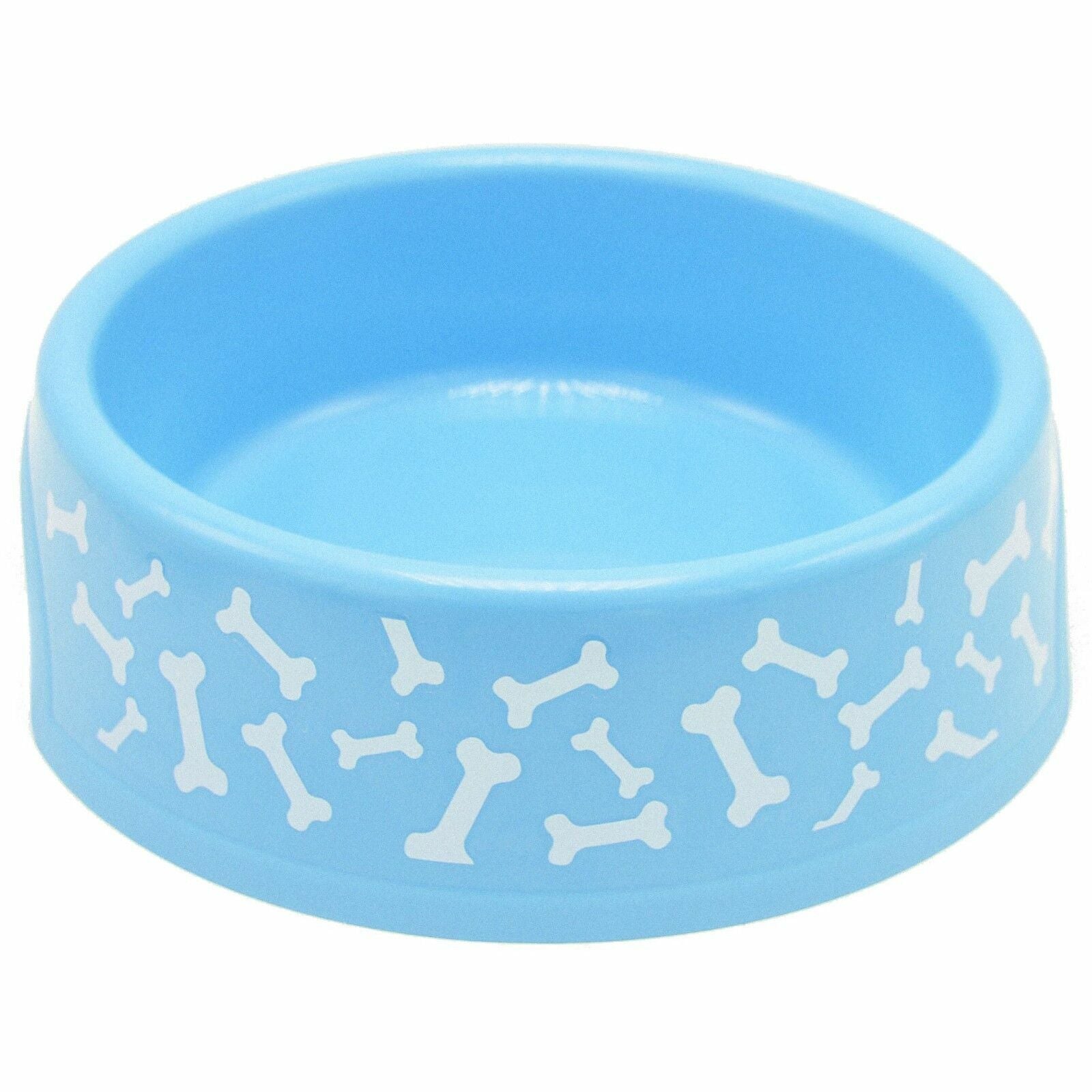 Great_Choice_Plato_plastico_huesos_comer_y_beber_perros_y_gatos_2_Qt Blue