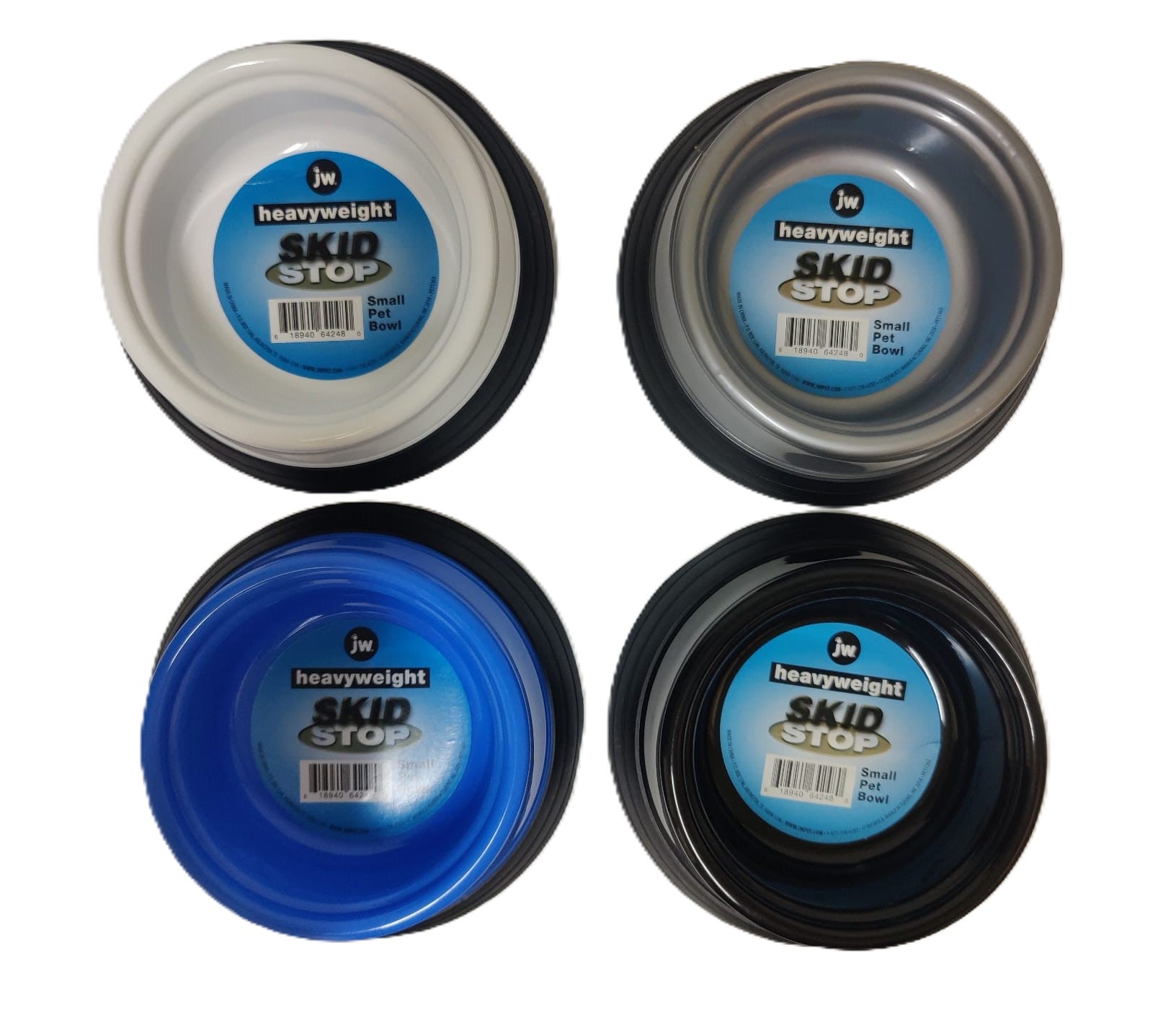 Comedero para mascotas JW, pequeño, resistente y antideslizante. Para gatos y perros. Comida y agua.