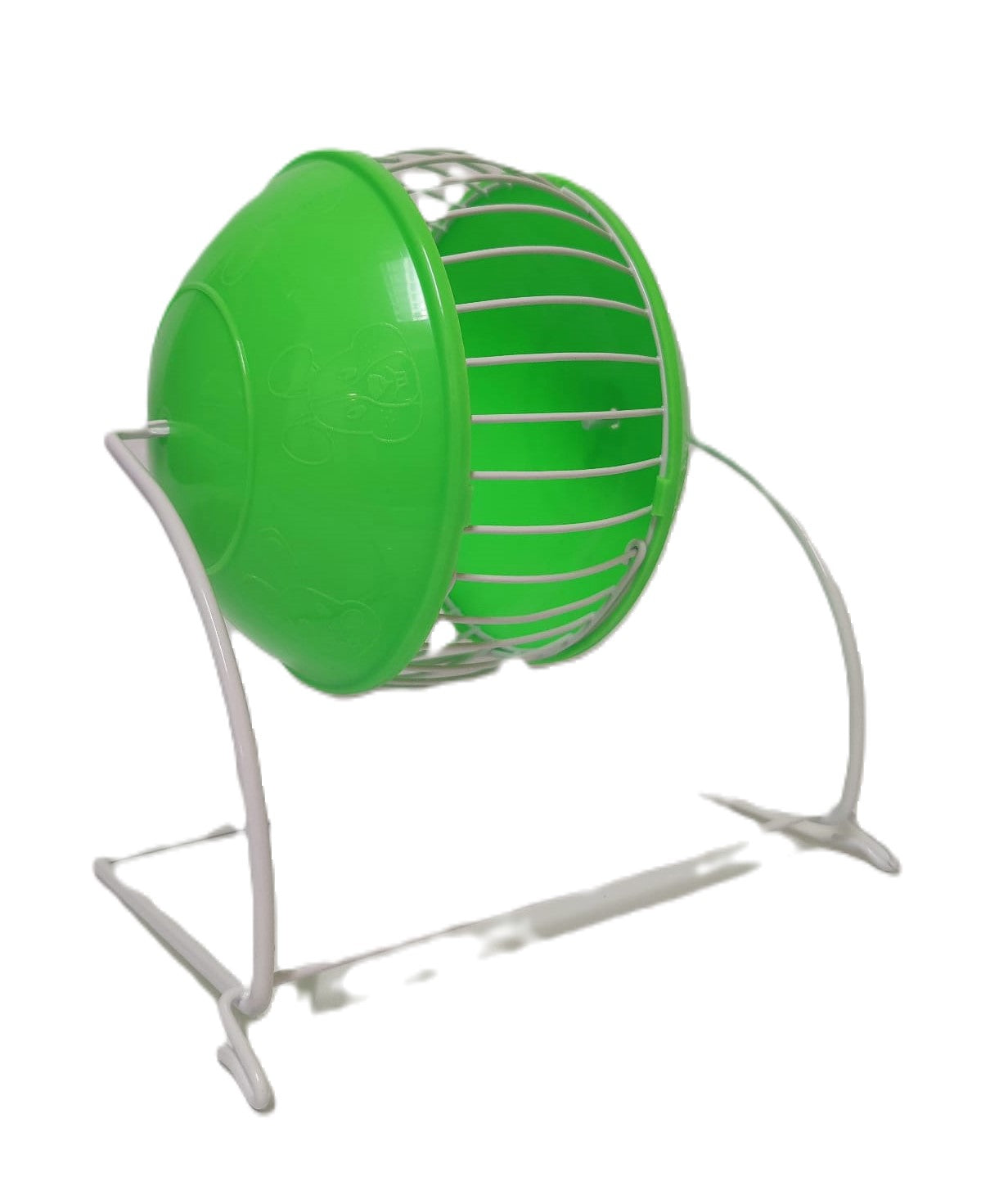 Dispensador de heno Kaytee Rollin' the Hay para animales pequeños. 14,2 x 14,2 x 18,5 cm.