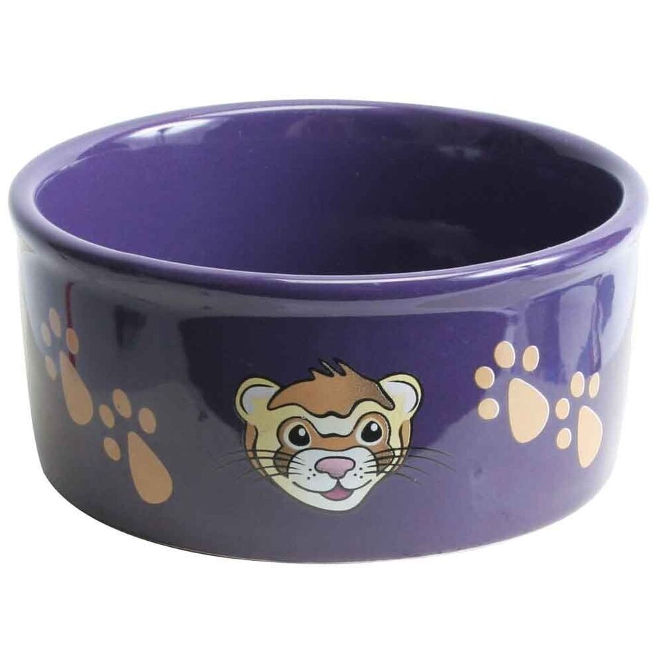 Kaytee_Plato_para_mascotas_con_estampado_de_patas_y_huron_A