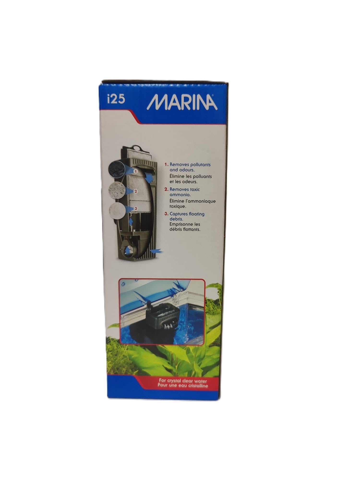 Filtro interno ESPECIAL Marina I25 3 en 1 hasta 25L (6,6 galones estadounidenses)