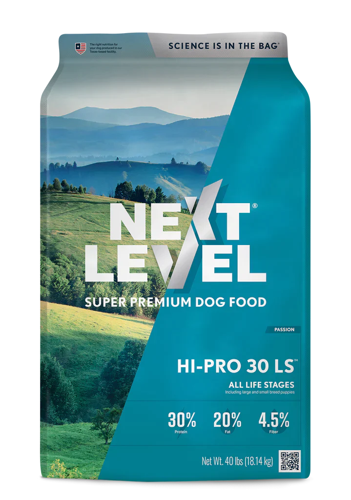 NEXT LEVEL Hi-PRO ALIMENTO SECO PARA PERROS HI PRO 30_LS_bolsa 40 Lbs 
