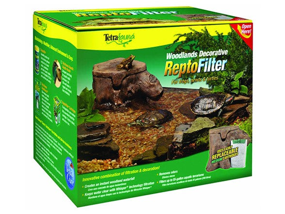 Tetra Decorative Woodland Reptile Filter