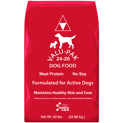 Valu-Pak 24-20 Alimento perro-carne sin soya