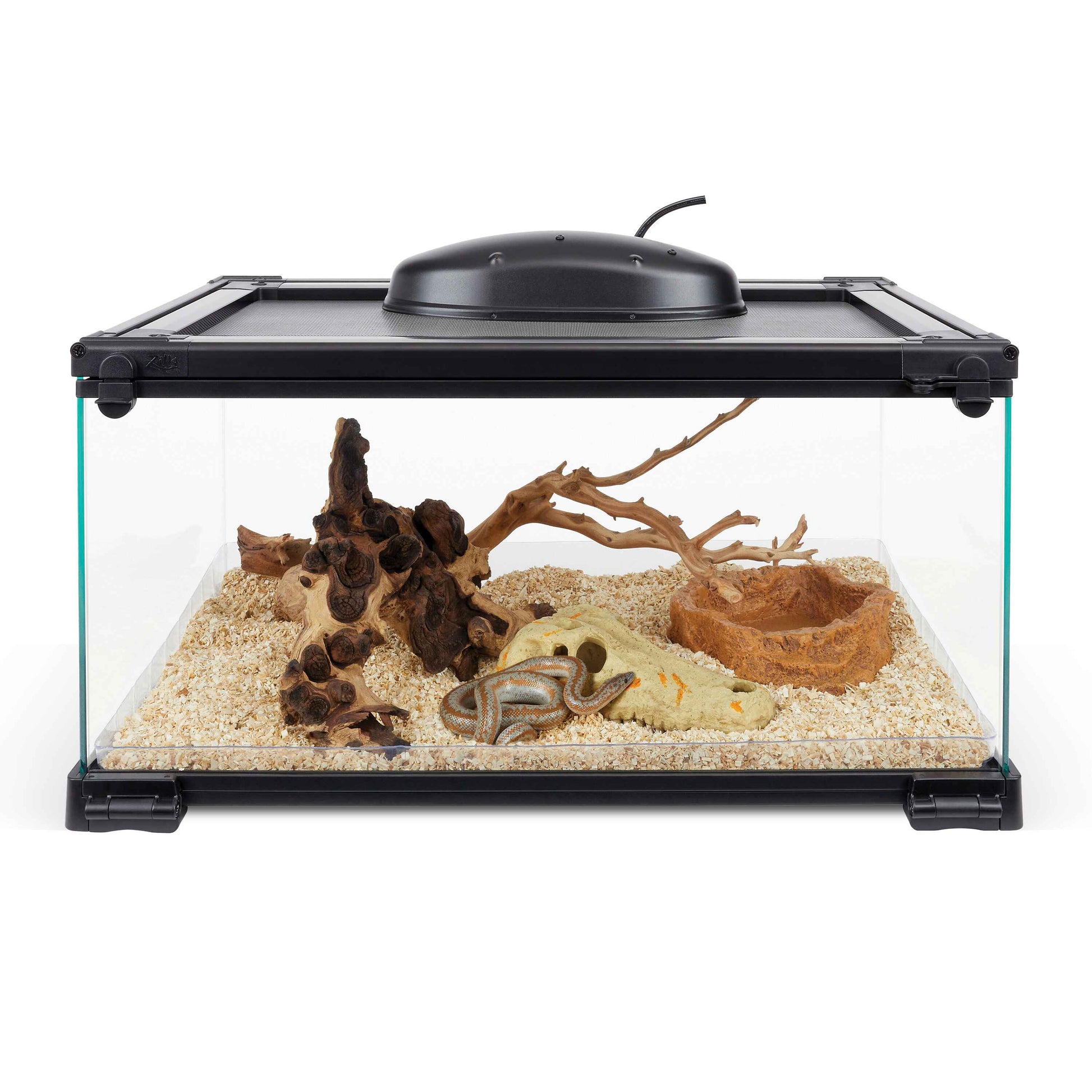 Zilla_Quickbuild_Terrarium_w_Easy_Clean_Bedding_Tray 20x10x12